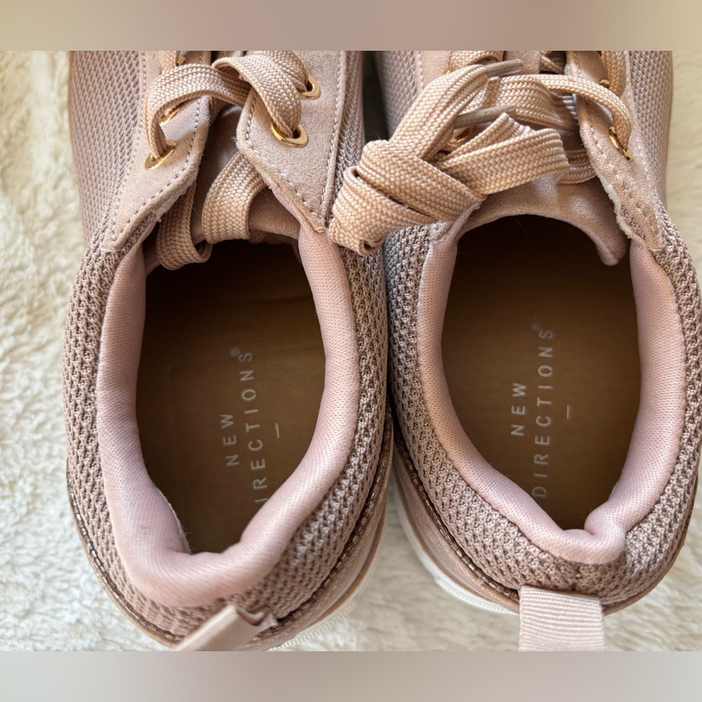 New Directions Women's Blush Pink Casual Sneakers size 9.5 - Picture 6 of 15